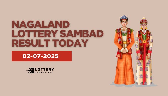 Nagaland State Lottery Results 02.07.2025 showing 1 Crore first prize for DEAR INDUS MORNING, CUPID, and PELICAN.